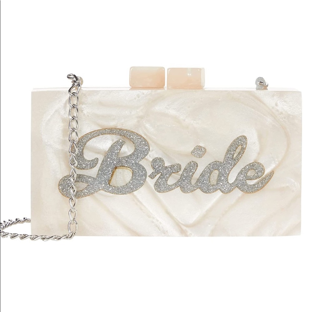 LULU bride acrylic cross body